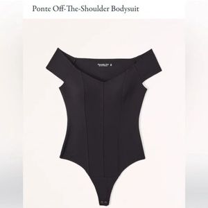 Abercrombie off the shoulder body suit